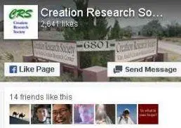 This is the creation research Society Ministry Facebook page. It links to their website and you can comment on their posts.