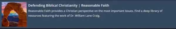 William Lane Craig image from his website. This image links to his website so click image to visit his website.